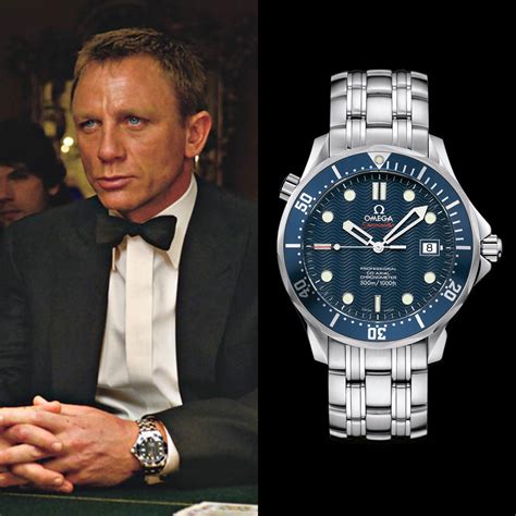 james bond omega watch ad|James Bond wearing omega.